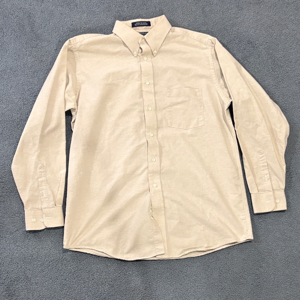 Claybrooke Men's Cream Button-Down Shirt
